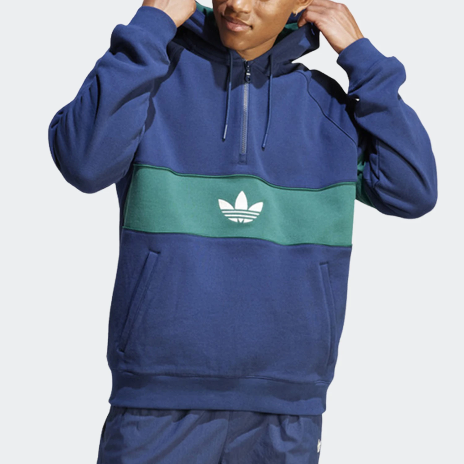 Adidas Originals Men's Windproof Hooded Sweatshirt IP9486
