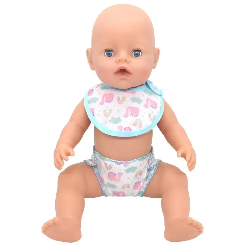 Poppenkleertjes Ondergoed Onze Generatie Voor 18 Inch Pop & Babypop Kleding 43 Cm Babypop Kleding Kerst Pop Luiers