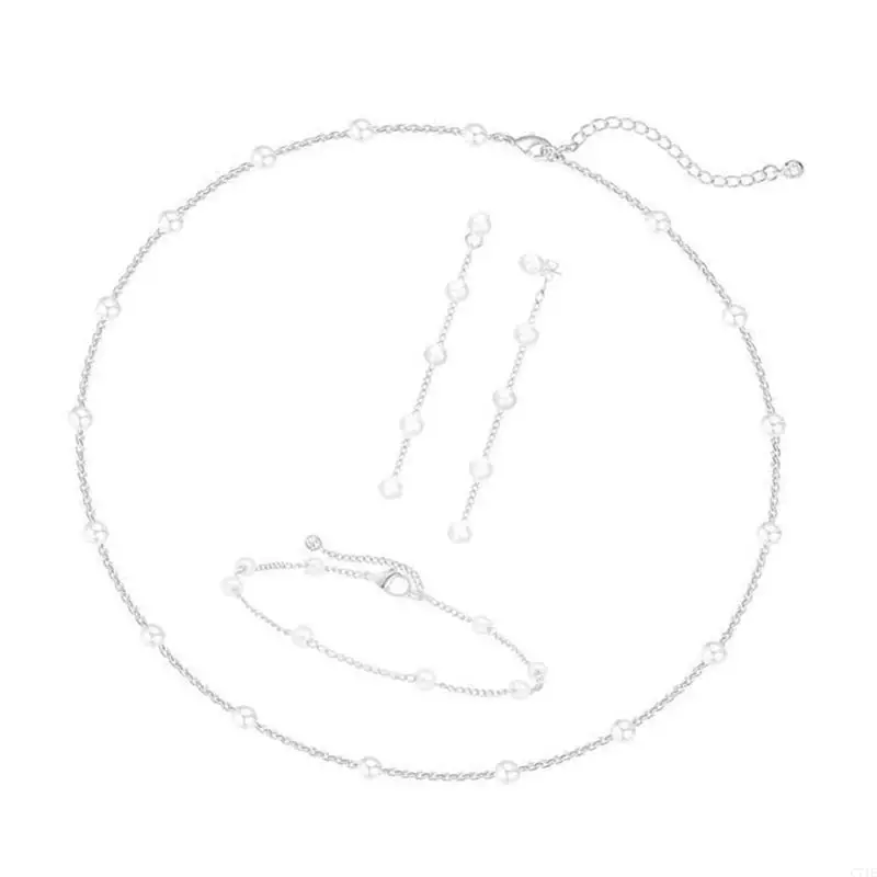 Элегантное-двойное-ожерелье-с-искусственным-жемчугом-набор-браслетов-из-прочного-многослойного-сплава-ювелирные-изделия