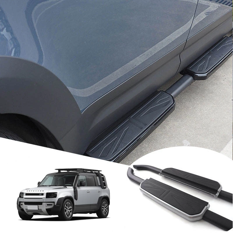

Factory Wholesale 4X4 Pickup Aluminum Alloy Auto Body Auto Parts Side Step for Land Rover Defender Side Steps 2022 2023