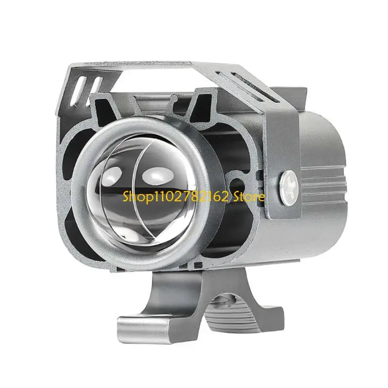 547B Upgrades 12W Motorcycle Projector Light with Front Bracket 72Mm for Night Road