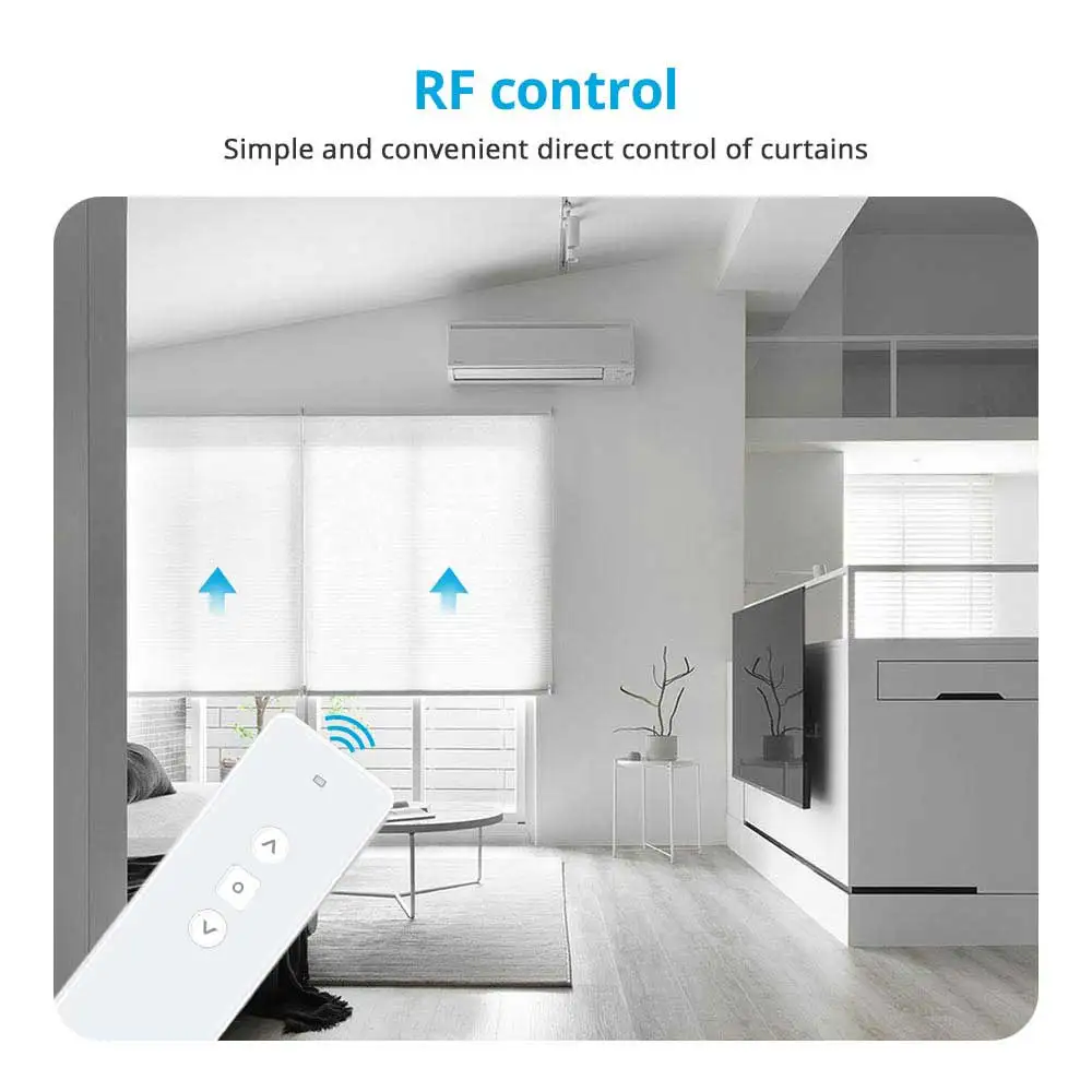 Zemismart Zigbee 롤러 쉐이드 블라인드 모터 내장 배터리 Tuya Smartthings App Alexa Google 홈 음성 제어와 함께 작동