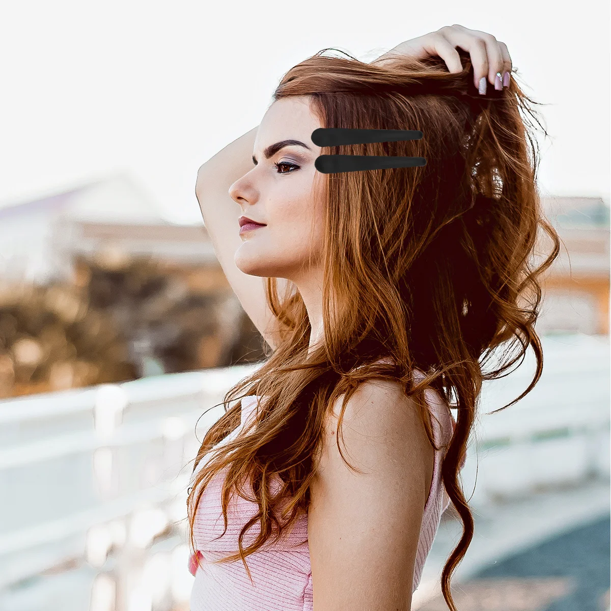 

12pcs Hair Clips Duckbill Bangs Clip 9 5cm 12cm Frosted Plastic Accessories Women Practical Easy Use Hair Care