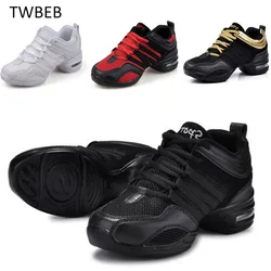 Dance Frauen Jazz Schuhe Salsa Moderne Hip Hop Dance Turnschuhe Kinder Lehrer Frau Mädchen Sport Tanz Schuhe Damen Turnschuhe