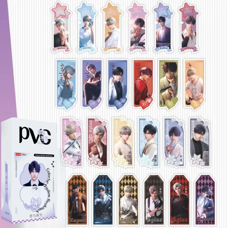 

Любовь и глубокий космос Sylus Rafayel Zayne Xavier персонализированная мультяшная закладка игровая периферия креативные коллекционные карты подарки