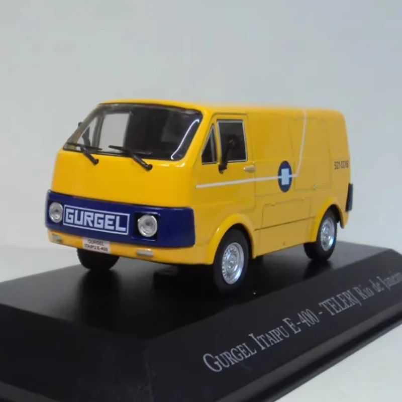 

IXO Diecast 1:43 Scale GURGEL ITAIPU E-400 Van Alloy Classic Car Model Finished Product Simulation Toy Static Model Ornament