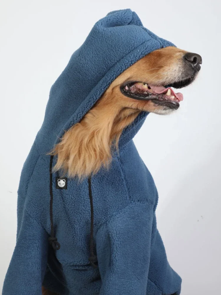 Dog Clothes Cashmere Warm Dog Sweater Labrador Golden Retriever Doberman Dog Costume  Accessories Jacket