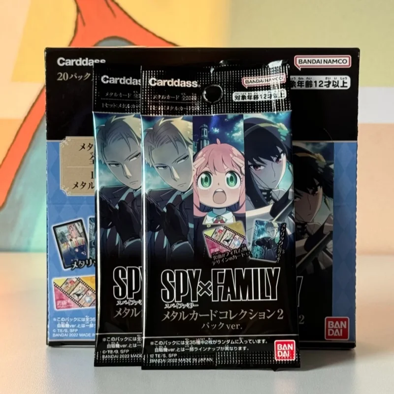

Японская коллекционная карточка из натурального металла Bandai Spy and Game Home Season 2, 2-я пуля SPY x FAMILY