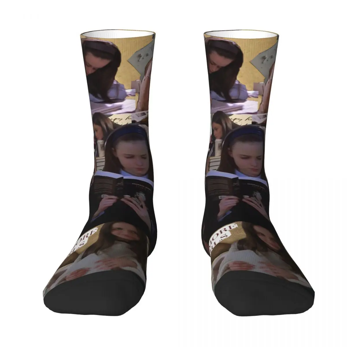 الكبار الرجال الجوارب أنا أحب جيلمور الفتيات التلفزيون الأمريكي روري جيلمور جوارب الخريف جودة الجوارب في الهواء الطلق عدم الانزلاق الجوارب #2