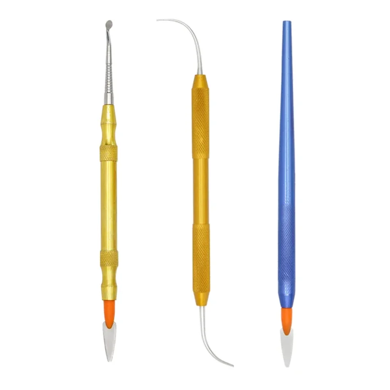 سكين نحت طبيب الأسنان، أدوات قطع الشمع، ملعقة خلط البورسلين والسيراميك، شفرة سكين، أداة مختبر الأسنان، قطعة واحدة #1