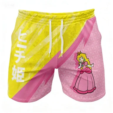 2026 Summer New Japanese Anime Game Theme Men's and Women's Loose Sports Shorts image 2