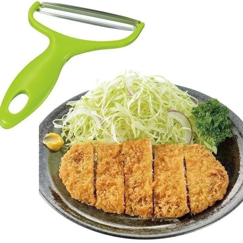 Peeler Vegetables Fruit Stainless Steel Cabbage Graters Salad Potato Slicer Kitchen Accessories Cooking Tools Wide Mouth image 3