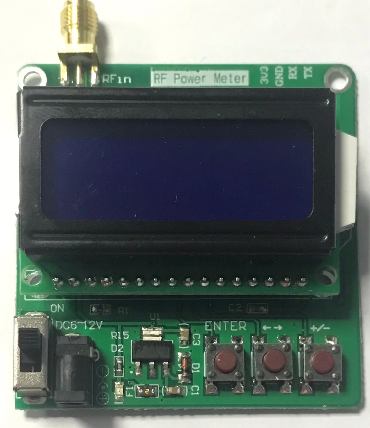 

Измеритель мощности 1M-8G RF-5 ~-60 дБм может установить затухание мощности, цифровой дисплей, уровень сигнала