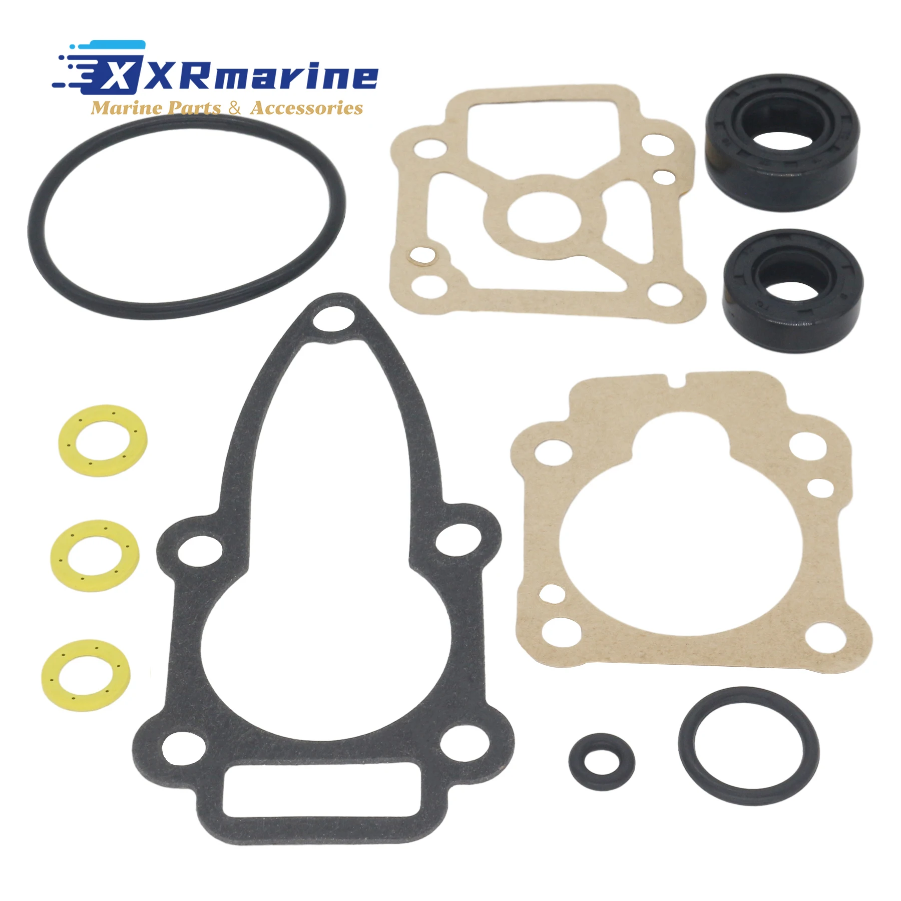 

3B2-87321-0 Lower Unit Gasket Seal Kit Compatible with Nissan Tohatsu NS8B NS9.8B NSF8A NSF9.8A M8B M9.8B MFS8A MFS9.8A