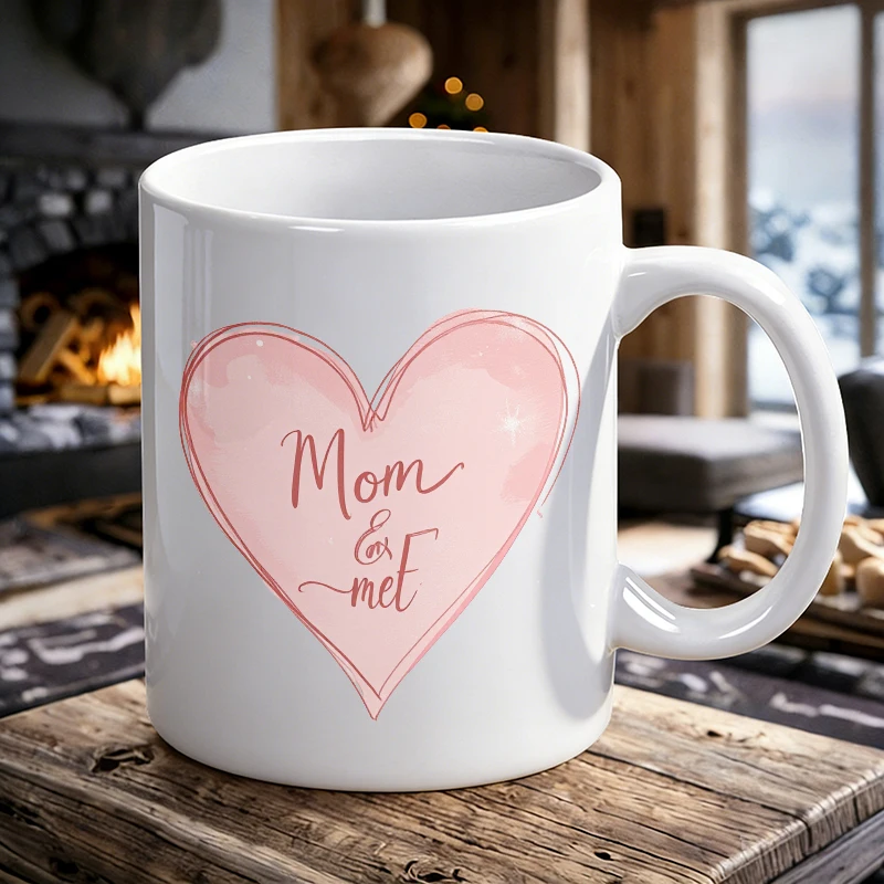 

Mom & Me Heartfelt Moments Mother's Day printed Mug