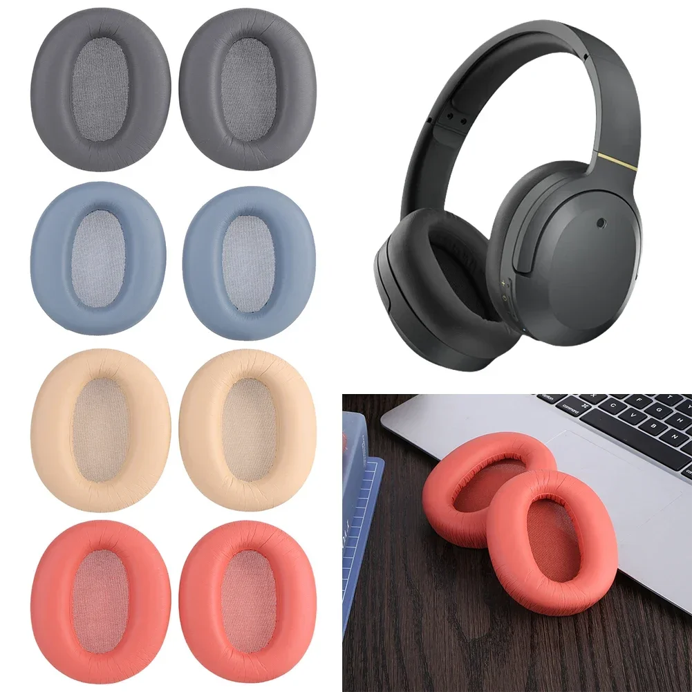 

1 Pair Replacement Ear Pads Cushions Memory Foam Ear Cushion Protein Leather Headset Ear Cushions for Edifier W820NB Headphones