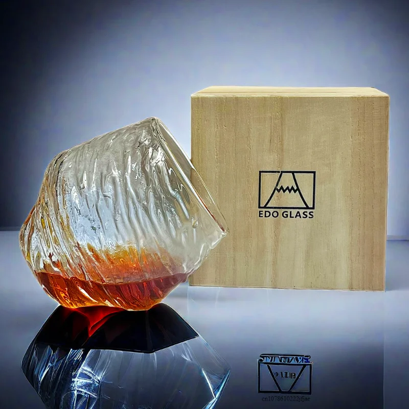 380ml Japoński kieliszek do whisky Retro Hazy Hammer Kubek do wina Kubek do picia Prezenty XO Kubek do brandy koniaku z Wo