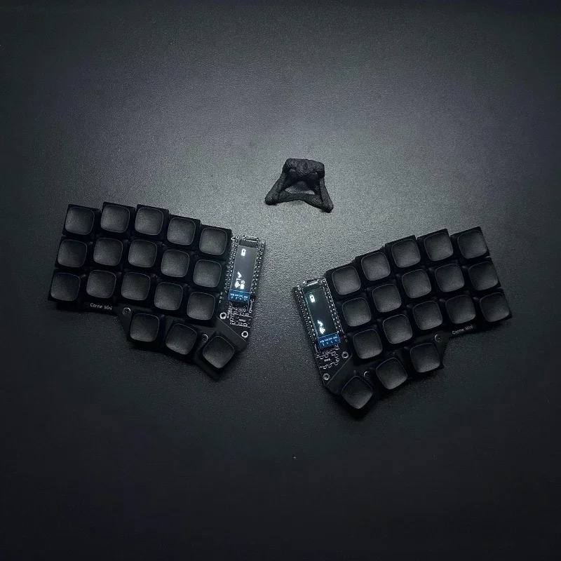 Imagem -01 - Corne Mini 36 Choc Teclado Dividido Personalizado Kaih Choc v1 Interruptor sem Fio Bluetooth Teclado Mecânico Monomodo Fr4 Teclado corne mini 36 choc teclado dividido personalizado kaih choc v1 interruptor sem fio bluetooth teclado mecanico monomodo fr4 teclado 01