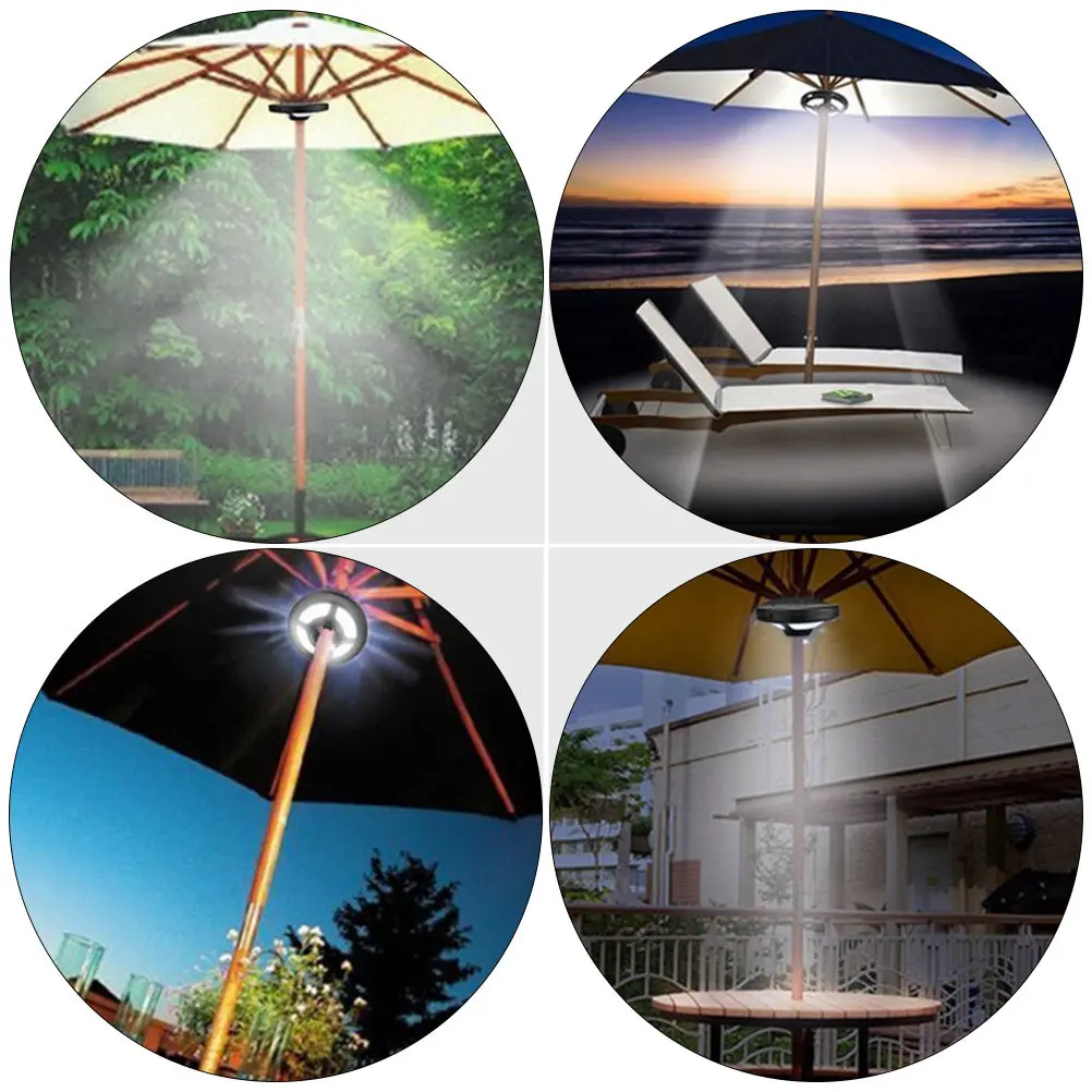 

1Pcs Bright Outdoor LED Umbrella Lamp Multifunctional Camping Emergency Portable Hanging Light Camping LED Light