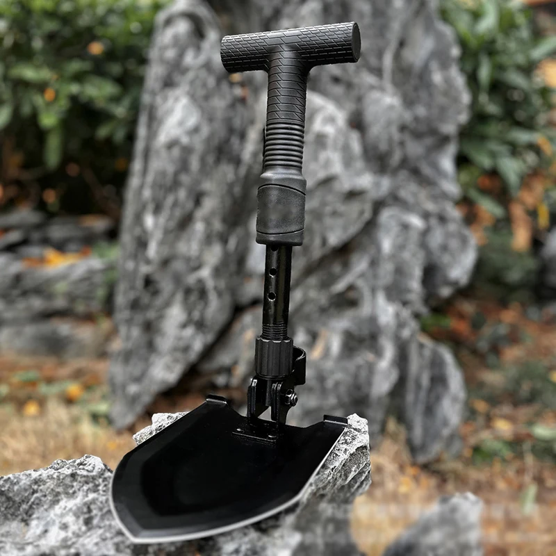 

Outdoor Portable EDC Multifunctional Foldable Tactical Shovel Car Emergency Window Breaking Tool