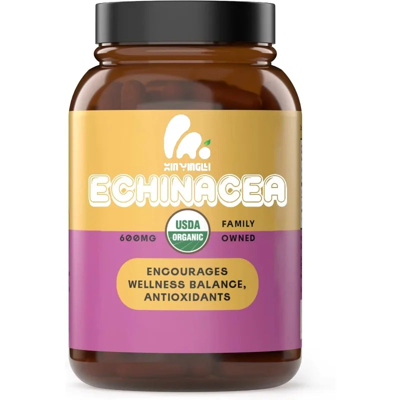 

Organic Echinochloa Capsules 600mg Plant based, Immune System, and Seasonal Health Support | Pure Herbal Capsules