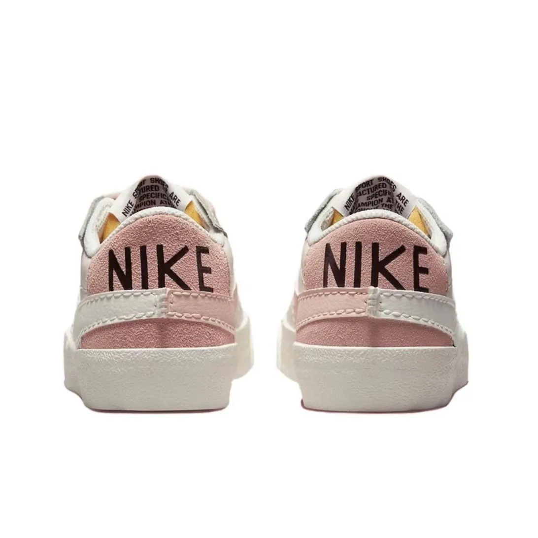 Модные женские туфли Nike Blazer Jumbo с низким вырезом, универсальные белые туфли Nike, повседневная обувь