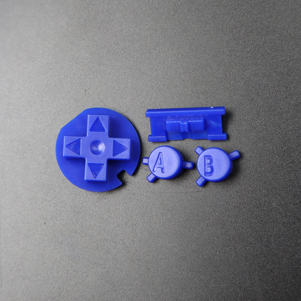 XOXNXEX 1 Set Suitable For Game boy color Button Shell For GBC Color Buttons GBC Game replacement Button Kit DIY Color