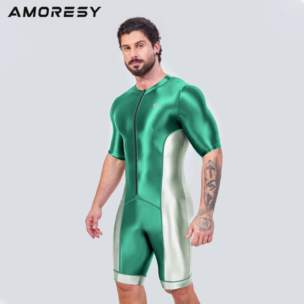 AMORESY Gladius Series Triathlon Swimming Running Road Mountain Bike Racing Cycling Sports Jumpsuit