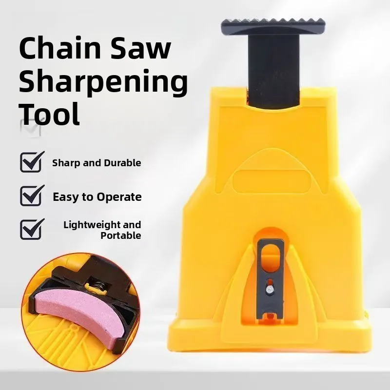 

Professional Woodworking Electric Saw Chain Sharpener Stone Holder Quick Chain Grinding Tool Hardware Tool Plastic Material