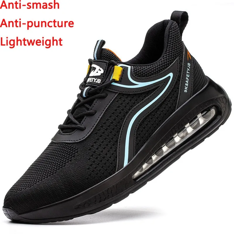 

2022 New Work Safety Shoes Non-slip Waterproof Anti-smashing Steel Toe Puncture Zapatos De Seguridad Fashion Sneakers For Aldult