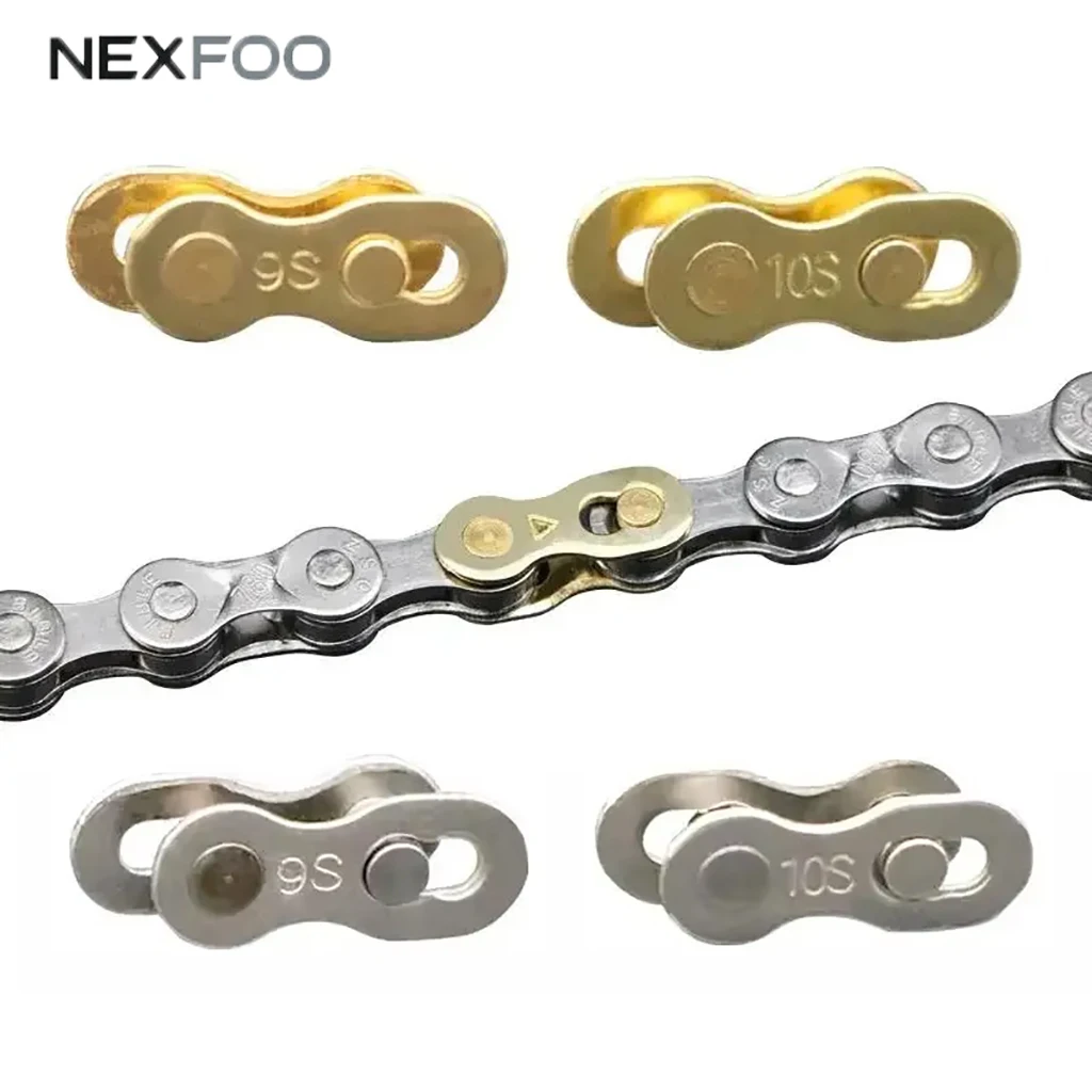 Bicycle Chain Quick Link 6/9/10/11/12 Speed, Magic Buckle Clasp Connector, MTB Road Bike Single Speed Chain Repair Tool