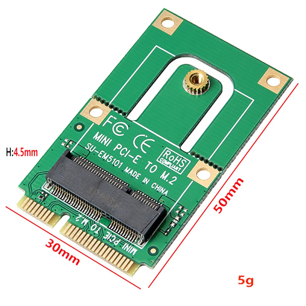 NGFF to Mini PCI-E to M2 Adapter Converter Expansion Card M2 Key NGFF E Interface for M2 Wireless Bluetooth WiFi Module