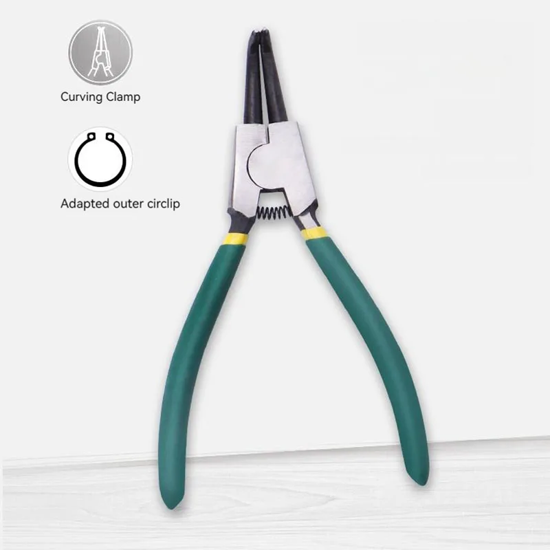 7\'\' Snap Ring Pliers Internal/External Circlip install uninstall Kits Snap Rings Puller Hand 7 Inch Circlip Plier Tools