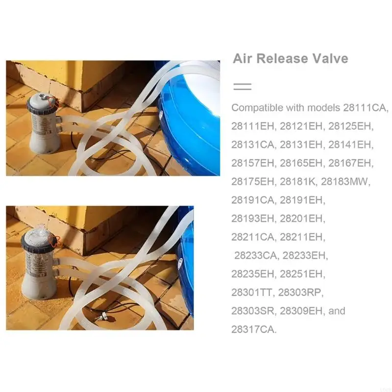 Клапаны выпуска воздуха U0DE с уплотнительным кольцом 25002 10460 для бассейна с гидромассажными ваннами с фильтрующим насосом