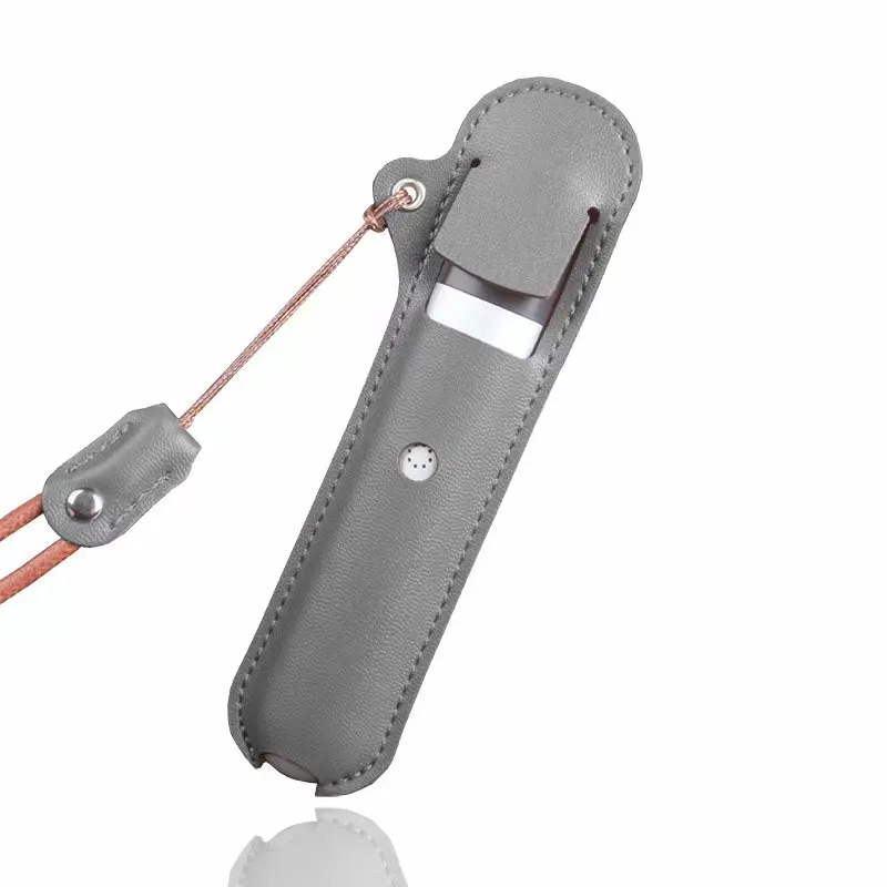 Leather Case for Relx Infinity Holder Anti-Lost Leather Holder Protective Case Cover for Pen Device Lanyard