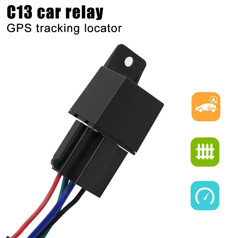 

C13 Positioner Cаr Relay Gps Tracking Locator Anti-theft And Anti-loss Devices For Electric Motorcycles Car Power-off Control