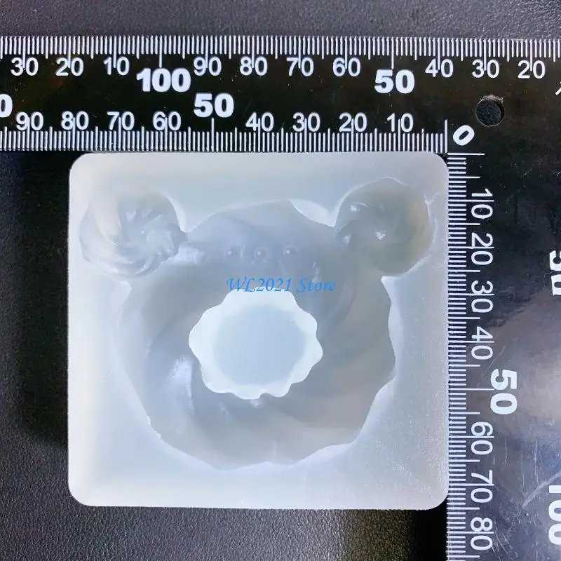 G5GC Bear Danuts Mould Mould Morting Mould لخبز الكعك القالي