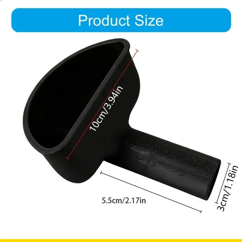 SZCH Portable Motorhome Water Fill Funnel Effortlessly Installation For Most Standard Inlets Efficient Liquid Transfer