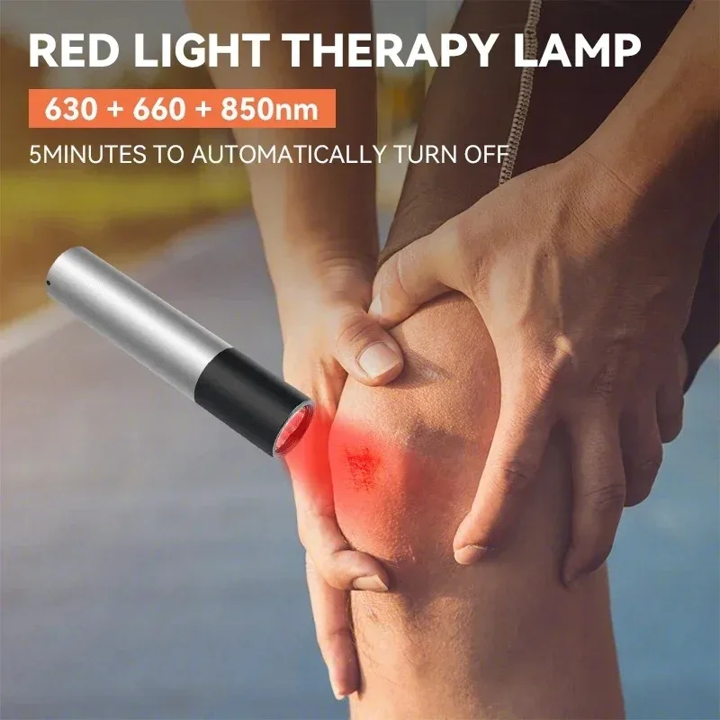 Tragbare Rot Licht Therapie Rot Licht Led Taschenlampe Schmerzen Relief Muskel Schmerzen Infrarot Lampe Led Therapie Hautpflege Haustier-freundliche