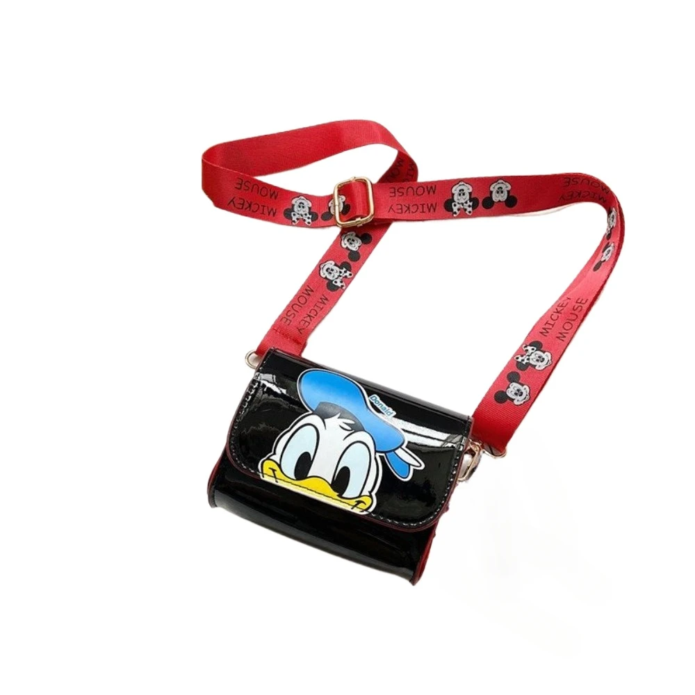 

Popular New Cute Cartoon Character Donald Children's Shoulder Bag Creative Fashionable Crossbody Small Square Bag For Boys Girls