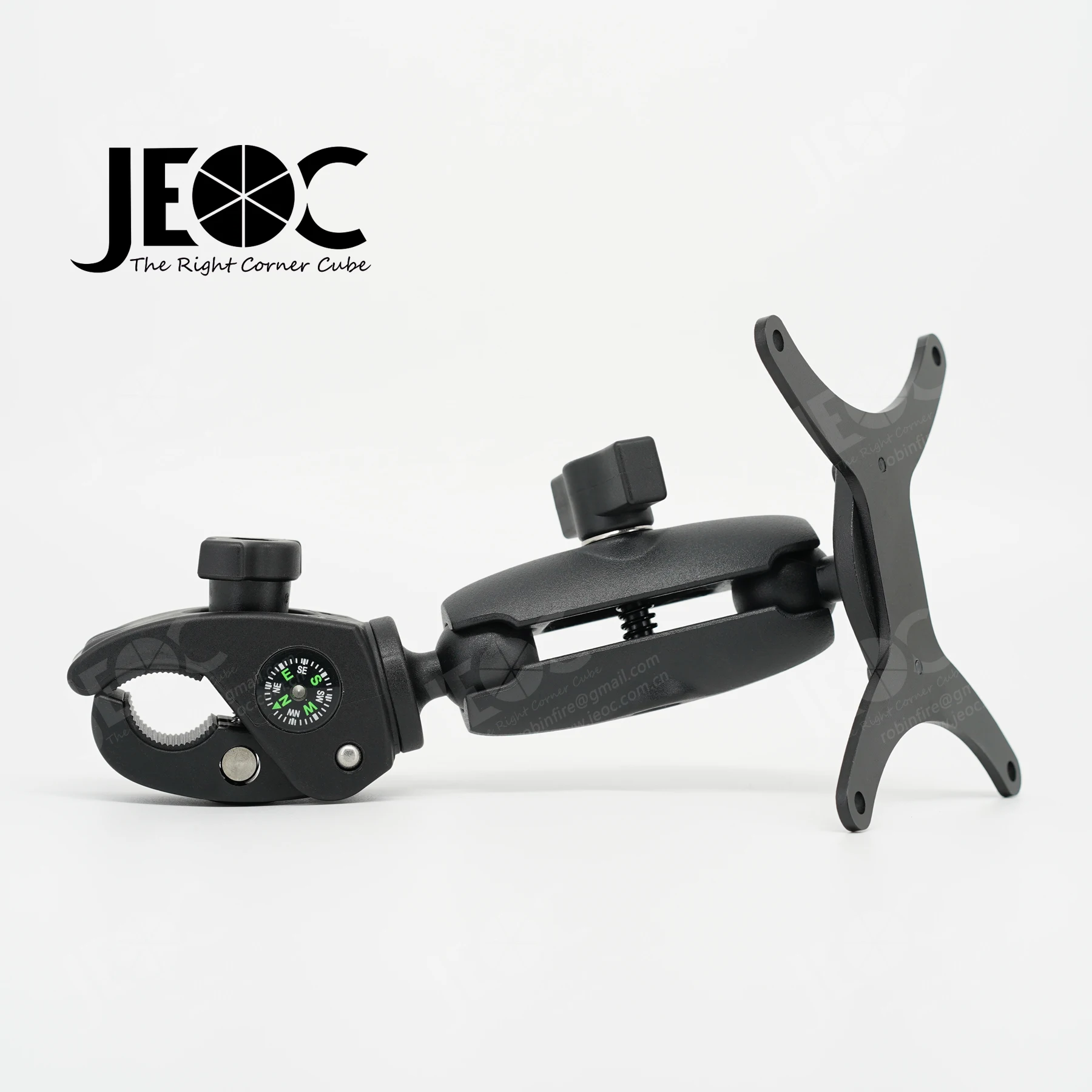 JEOC Bracket for Tesla, Juniper Mesa Data Controller, 1inch Ball Joint with Compass, Compatible for RAM Mount