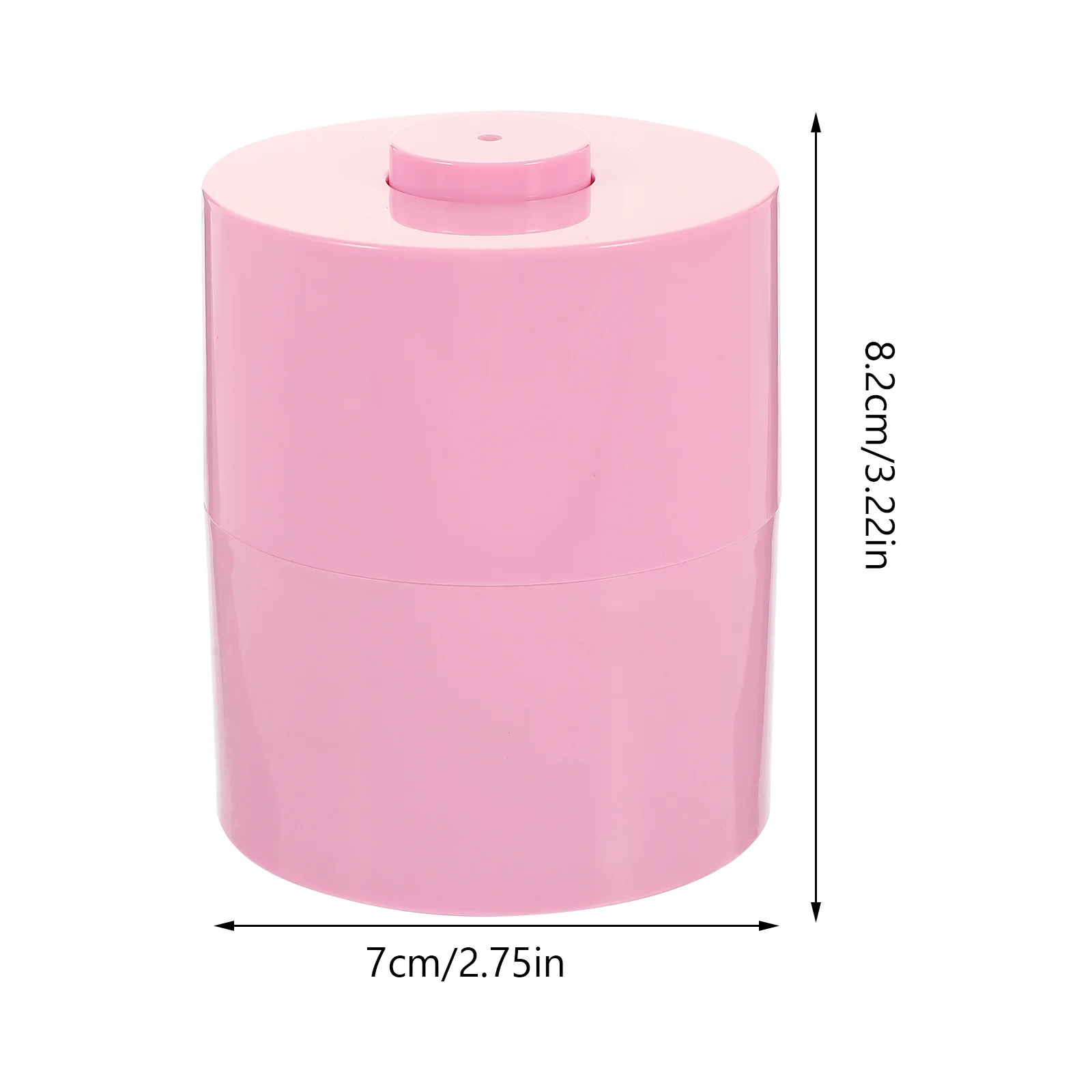 Compact Lash Glue Storage Container Sealed Closure Design Wear-Resistant ABS Material Easy Carry for Eyelash Artists Lash