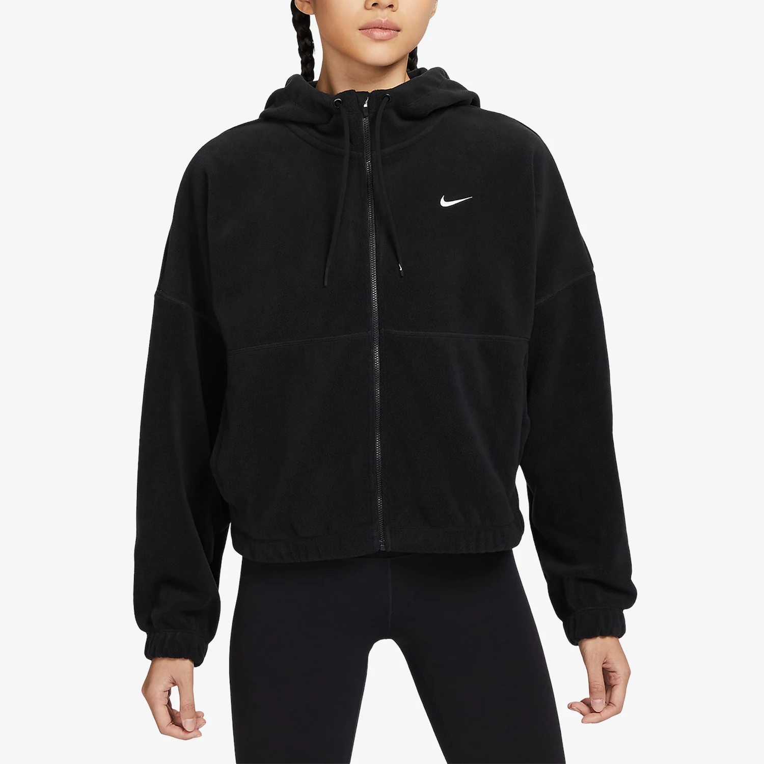 

Nike Official Genuine Autumn and Winter Women's Casual Short Knitted Outdoor Sports Jacket FB5639-010