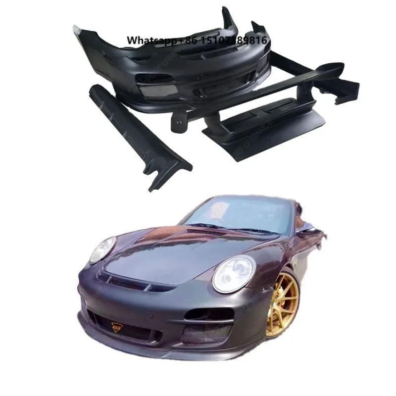

GT3 Style Half Carbon Fiber Body Kit for 911 997 Car Bumpers Auto Parts Accessories