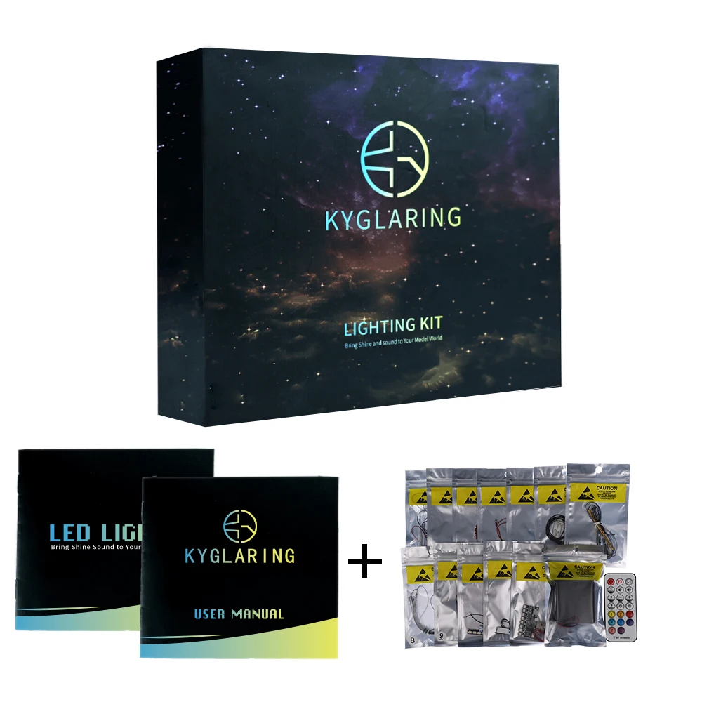 Kyglaring Led-verlichtingsset DIY-speelgoed voor 42115 Technic Sián FKP 37 Autoblokken Gebouw