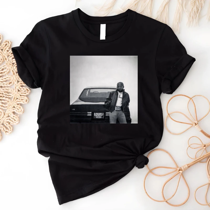 rapper Kendrick Lamar 100%cotton unisex shirt 2026 Summer GNX Grammy album Y2k Hip Hop style Short Sleeve men's Tshirt fan gift