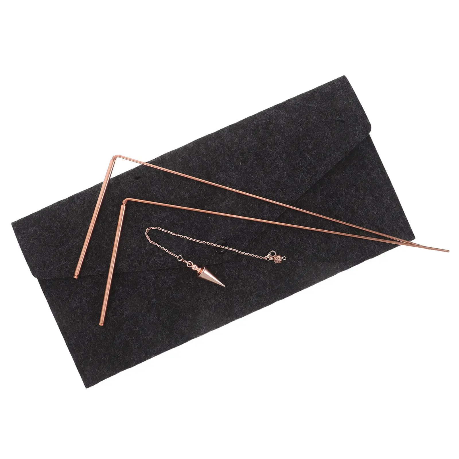 1Set Spiritual Dowsing Rod For Gold Prospecting Equipment Brass Detection Finding
