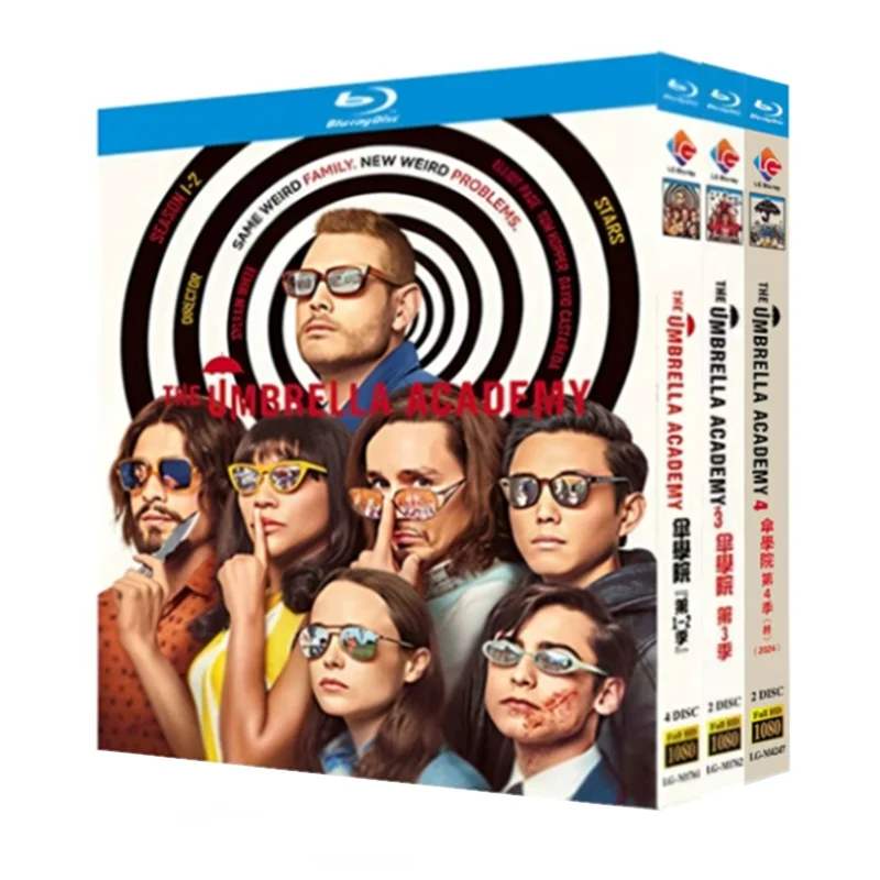 

The Umbrella Academy Season 1-4 Blu-ray Disc