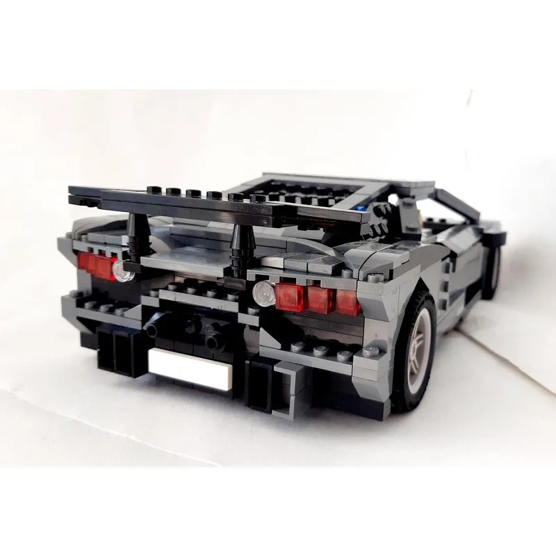 MOC-63476 novo supercar esportivo urbano bloco de construção modelo 814 peças brinquedo de construção criativo presente para meninos e crianças aniversário