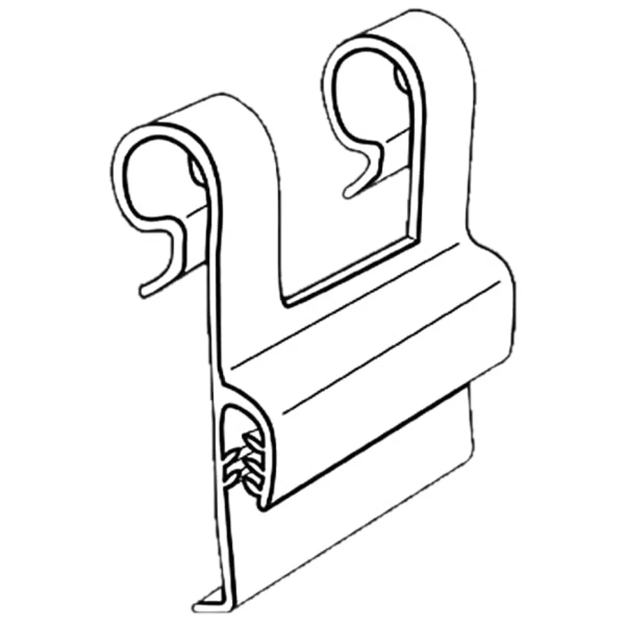 

Зажимная полоса Grip-Tite Проволочный дисплей Держатель знака заподлицо EG-10-200 Pack